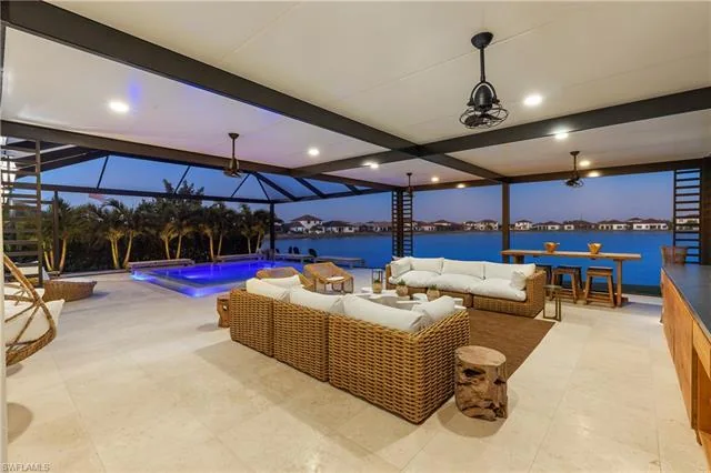 Outdoor living area, 4796 Sophia Drive